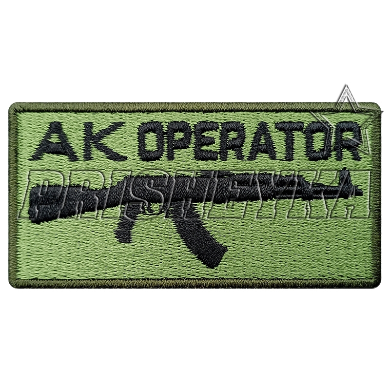 АК operator нашивка вышивка